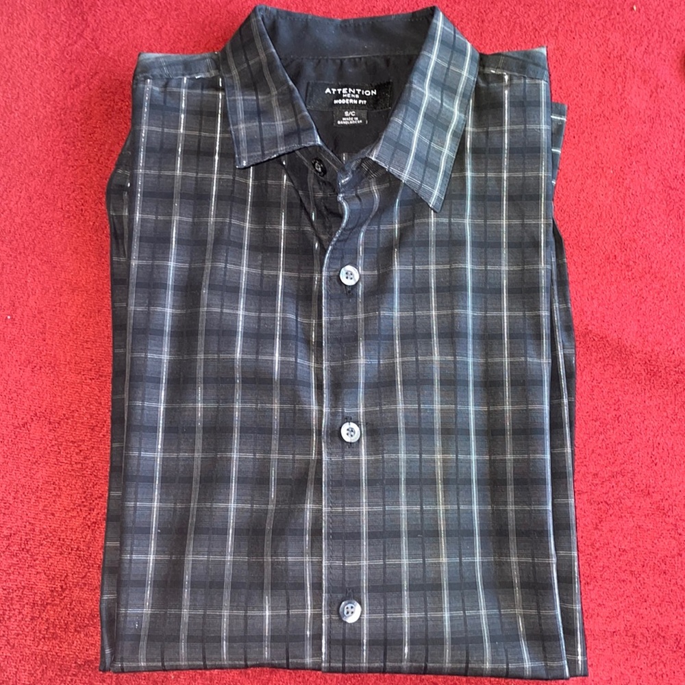 Attention brand dress shirt